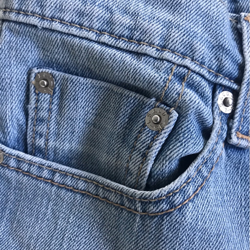 Women's Levi’s 515‎ Blue Jean Cuffed Crops Capris - Picture 5 of 10